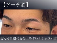 メンズアイブロウサロンバイクロト 天神大名(MEN’S EYEBROW SALON by KUROT)/アーチ眉[眉毛/眉毛サロン]