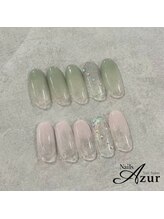 ネイルズアジュール イオン上越店(NailsAzur)/定額デザインAコース
