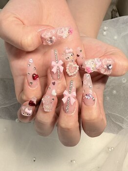 キアラネイルサロン/チップパーツ付け放題