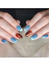 リッシュ トロワ(RICHE trois)/べっ甲秋ネイル