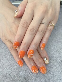 シェリーネイル(Cherie Nail)/キラキラVカットストーン♪