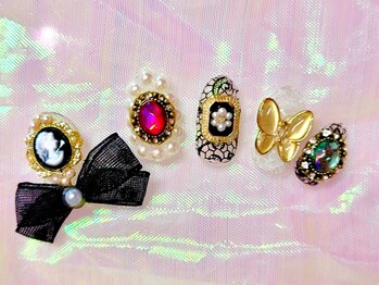 ジュエル ラ メール(Jewel la mer)/ゆめかわ☆派手ネイル