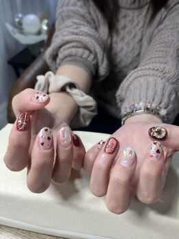 ステラネイル(Stela Nail)/ハートクリスマス