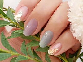 くすみカラーネイル￥9900
