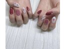 お花ネイル
