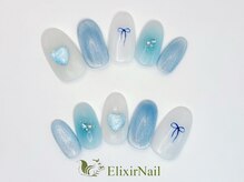 エリクサーネイル 西武新宿(Elixir Nail)/定額b カジュアル／クーポン使用