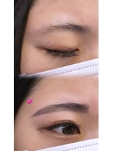 チル アンド アイ 船橋駅前店(Chill&Eye)/美眉スタイリング/BeforeAfter