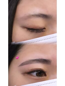 チル アンド アイ 船橋駅前店(Chill&Eye)/美眉スタイリング/BeforeAfter