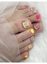 タムタムネイル 本厚木(Tam Tam Nail)/フットデザインネイル