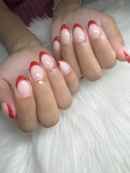 タムタムネイル 本厚木(Tam Tam Nail)/フレンチ、ベース追加
