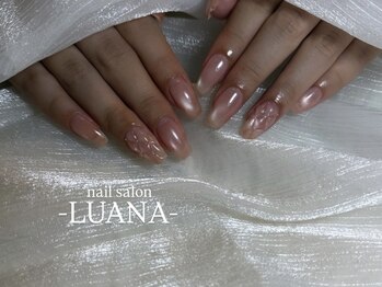 ルアナ(LUANA)の写真/《美フォルムで魅せる、大人上品Nail》シーンを選ばない上品なデザイン多数ご用意◎目を引く美しい指先に♪