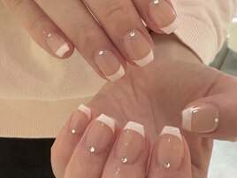 フレンチネイル　パラジェル