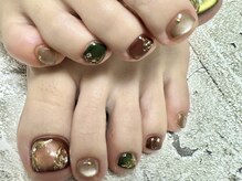 ヒノネ 武蔵新城(Hinone)/秋冬フットネイルも人気♪