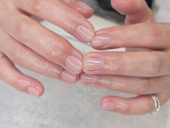 マルディ(Mardi)の写真/ショートでも叶う《うる艶＆トレンドデザイン多数》オフィスにも最適な上品ネイルを実現◎[館林/太田/邑楽]