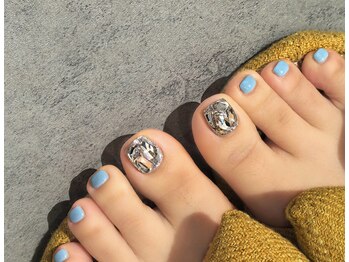 フッドネイル/埋め尽くし/韓国風