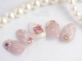 押し花ネイル☆