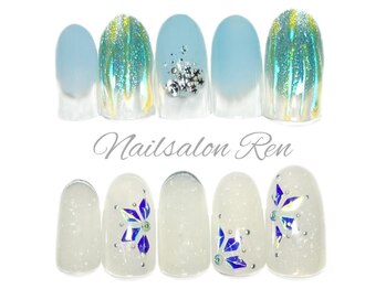 ネイルサロン レン(Ren)/1月トレンドデザインコース