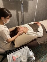 ルディア 堂島店(ledia)/【美容鍼施術3】プロの手で確認