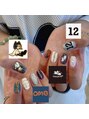 セレクト(Select)&nbsp;Eveさんが大好きでライブ用に痛ネイルをしました。自己満足です