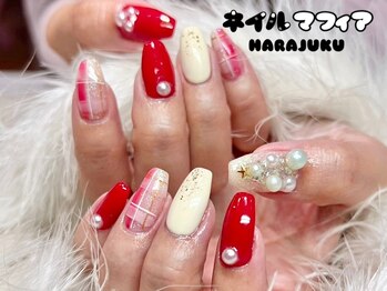 ネイルマフィア 原宿(NAIL MAFIA)/クリスマスネイル/冬ネイル