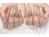 アクリルスカルプ★プラチナマグネットネイル¥15400→¥14000