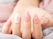 エムスラッシュネイル 本牧店(M SLASH)/ニュアンス春ネイル