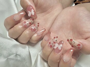 ユーフォリア(Euphoria)/さくらんぼネイル