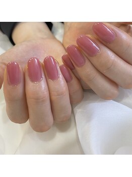 フェミニンネイル(Feminine Nail)/ちゅるんワンカラー