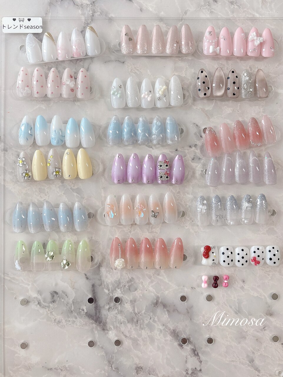 ☆大人気【Mimosa☆最旬トレンド☆ワンホン・韓国デザイン定額コース】\8500