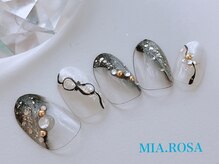 ミアローザ(Mia Rosa)/定額Ｔ☆華やかネイル２