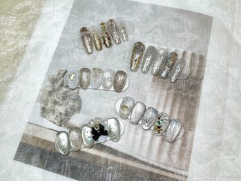 ヒラソルネイル(Girasol nail)/【Xmas限定アート】