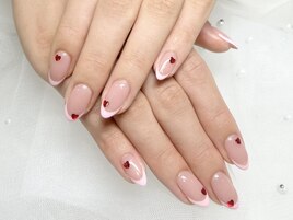 ピンクフレンチネイル