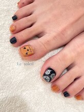 ル ソレイユ(Le soleil)/ハロウィンネイル　by mikiko