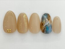ネイルサロン アビー グランデュオ蒲田店(abbie)/●大理石¥9,174