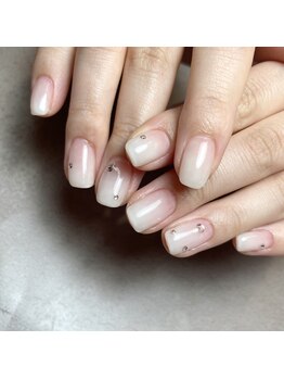 アンドエミニー エン ラボーテ(& EMINY 艶 la beaute)/グラデーションネイル