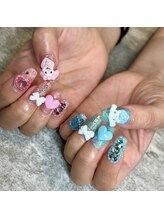 ダリア(Dahlia)/サンリオネイル