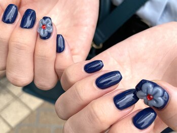 シェリ バイ リッシュ(Cheri by RICHE)/ぷにぷにフラワーネイル