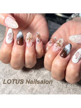 ジェルフラワー￥9000