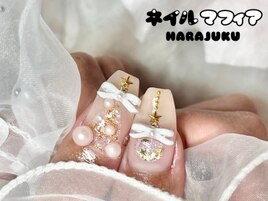 クリスマスネイル/ツリー/パール