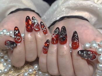 モアネイル 新宿/グラデーション/新宿/つけ放題