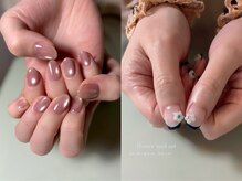 ルディックネイル(Ludique Nail)の雰囲気（ぷっくりお花ネイル/パラジェル使用/インスタ→@ludiquenail）