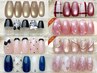 人気No.4★【定額】6,840円コース ─ 人気/定番アートネイル200種♪
