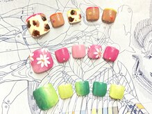 ネイルミュージアム(Nail Museum)/【トレンド】フットピンクネイル