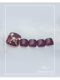フットネイル：No.71