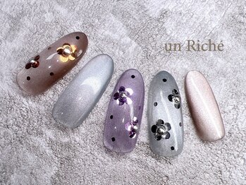 アンリッシュ 新宿(un Riche)/￥8250★アート定額60分★26.9.1
