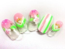 フラワーネイル