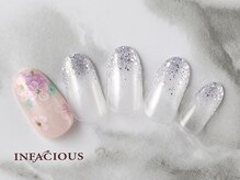 インフェイシャス 大丸福岡天神店/紫陽花★ネイル 