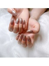 ネイルアンドアイサロン エコル 富雄店(Ekolu)/glitter one color
