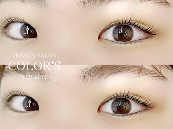 カラーズ ネイル アンド アイ(COLOR'S NAIL&EYE)/オーダーメイドまつ毛パーマ