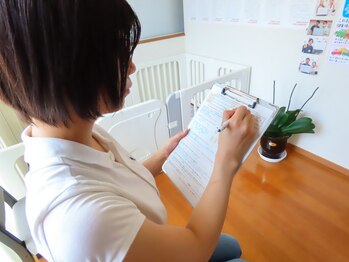 ぱるむ八幡西美容整体院/☆カウンセリングシートの記入☆